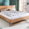 Moderní elegantní masivní postel – Leonardo Nature