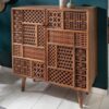 Designová orientální dřevěná komoda – Juliette