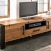Designový TV stolek dřevěný/masivní – Kestyn