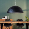 Designový kovový lustr černý – Lilet