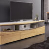 Designový dřevěný/masivní TV stolek – Albertina