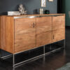 Designová masivní komoda hnědá – Aiglentine