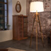 Dřevěná stojací lampa – Serifos