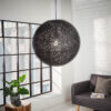 Přírodní designový lustr černý – Root V