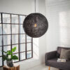 Přírodní designový lustr černý – Root